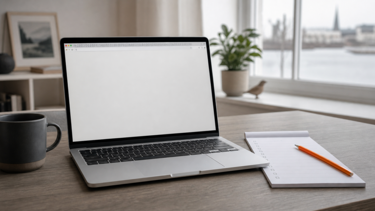 MacBook mit zahlreichen geöffneten Safari-Tabs neben einer Aufgabenliste